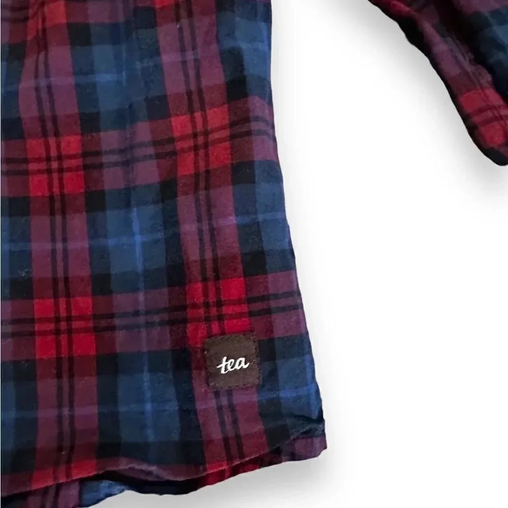 Tea Collection | Soft Washed Plaid Button Down (4) - Picture 4 of 7
